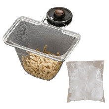 Panier d'égouttage pliable, sac filtrant, ventouse, filtre