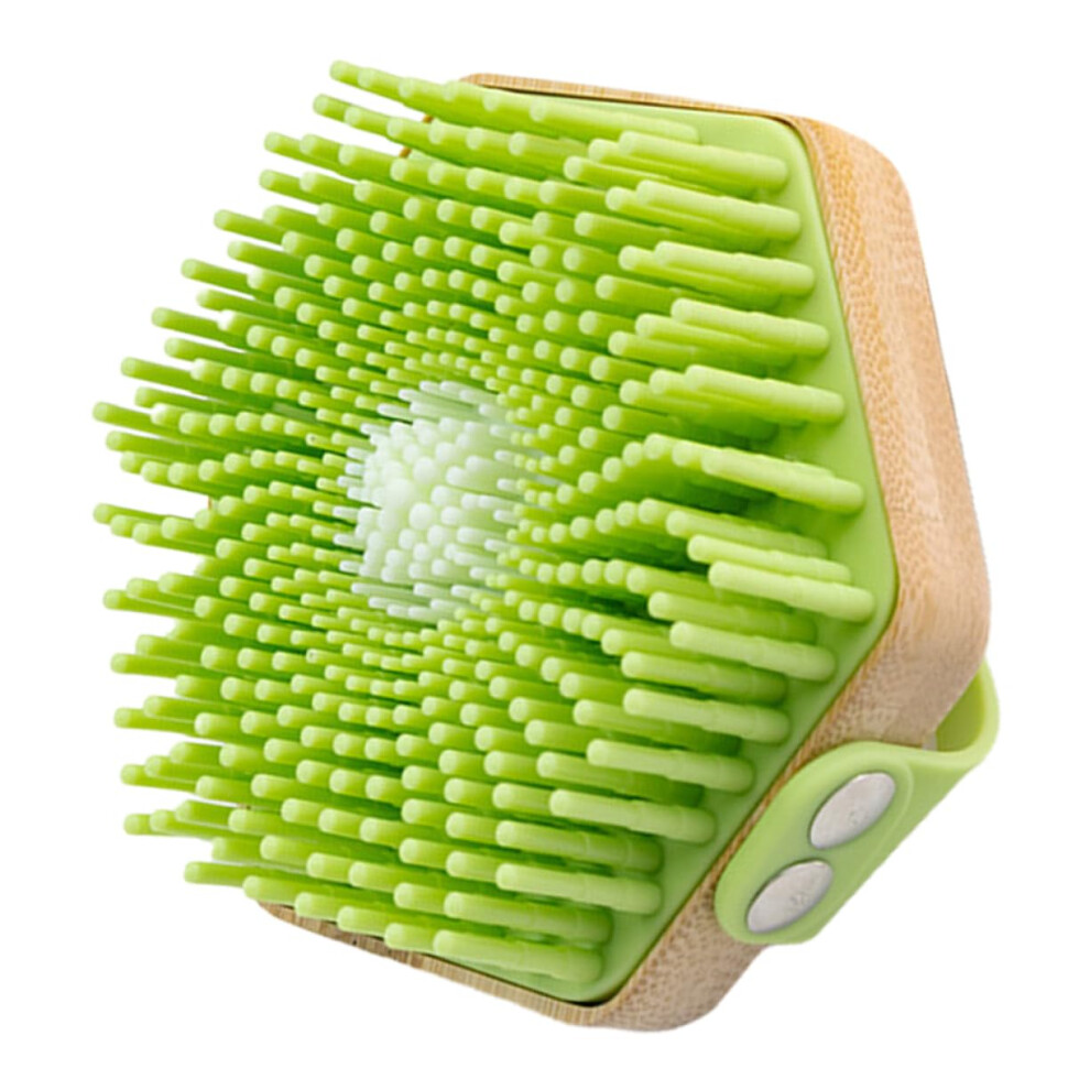 Silicone Body Scrubber for Gentle Exfoliation and Deep Cleansing, Quick Dry Shower Brush for Travel
