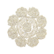 Delicate Retro Style Embroidered Table Mats Perfect For Dining
