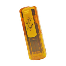 Clear Plastic Stamping Case Ideal For Home Card And Gift-Yellow