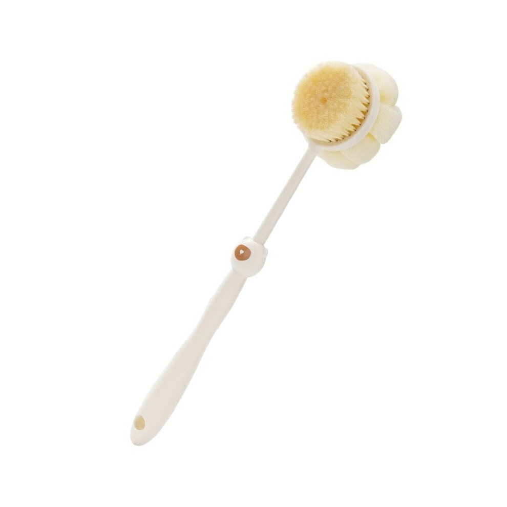 Ergonomic Long Handle Shower Brush with Soft Exfoliating Bristles and NonâSlip Grip for Back Scrubbing
