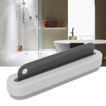 Set di Spazzole e Spazzole per Pulizia con Raschietto in Vetro 2-in-1 — Grigio, Materiali PP e TPR
