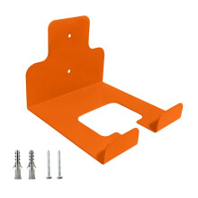 Heavy Duty Eisen Garten Werkzeug Haken Garage Organizer-D Orange