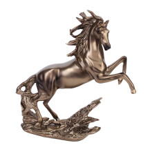 Stylish Horse Sculpture Artistic Resin Hand-75381GT left