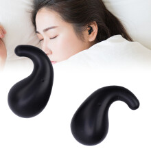 Drahtlose Schlaf-Ohrhörer mit Geräuschunterdrückung, Bluetooth 5.3, 25 mAh, Schwarz