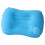 Inflating Flocking Square Pillow With Soft PVC-Sky Blue 1