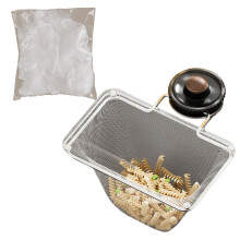 Efficient Kitchen Sink Strainer with Silicone Suction Cup Design