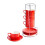 Better Insulation ceramics Coffee Cup Set 8OZ with Thick-Red 1