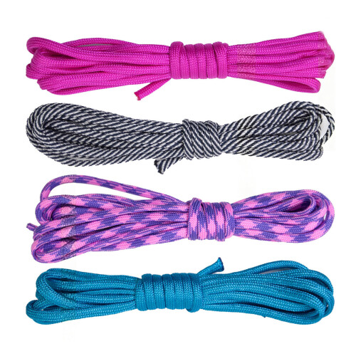 4Pcs 4mm Paracord String for Weaving 3meter/9.84ft Each-05