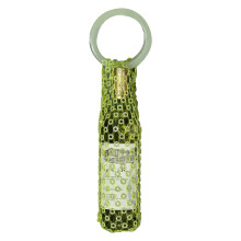 Woven Crystal Accented Storage Organizer For Travel-Green