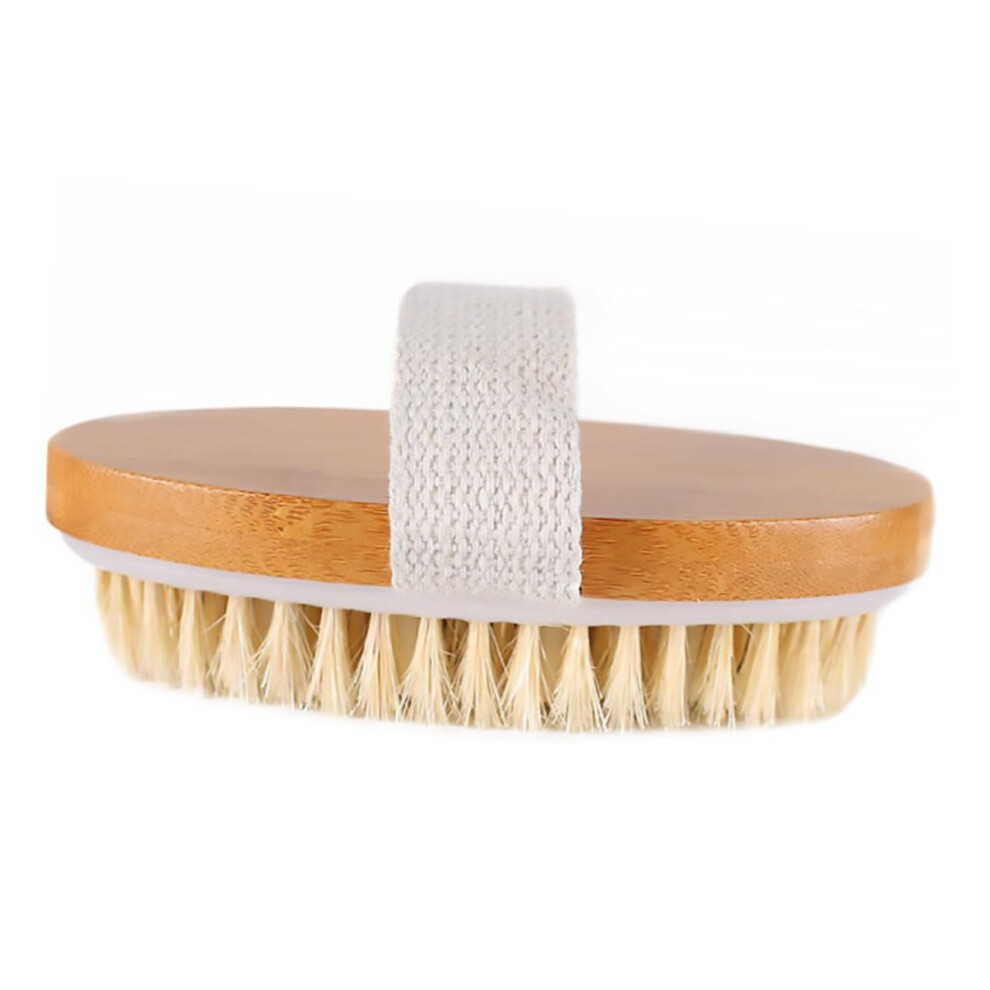 Bath Brush with Soft Bristles, 2 in 1 Shower Scrubber and Massager, Hangable for Deep Cleansing