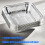 100Pcs Square Shape Baking Pans 8Inch Aluminum Foil Pans Cooking 4