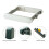 Foldable Plastic Bag Stand for Trash Can Wall Mount, 26x22.5x5cm 7