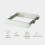 Foldable Plastic Bag Stand for Trash Can Wall Mount, 26x22.5x5cm 11