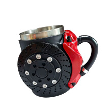 Creatieve harsmokken met auto-thema en-450 ml helder rood