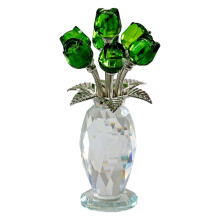 Crystal Rose beeldjes ornament, Crystal boeket ornament-Groente