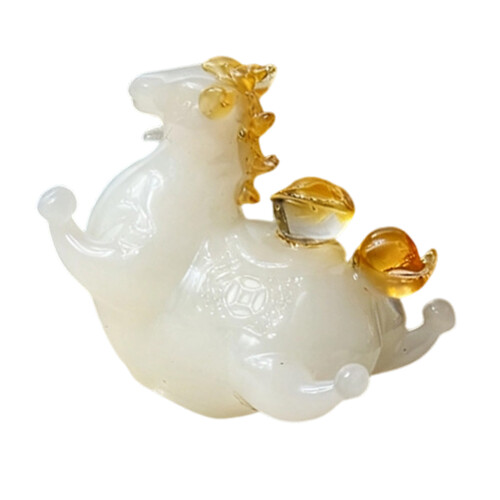 Statues de cheval en verre, Figurines de cheval du-Blanc
