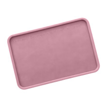 Silicone Art Mat High Edges Spill Proof For Craft Projects-Red