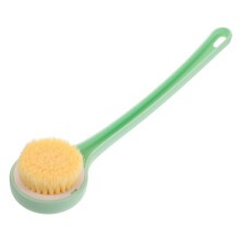 Exfoliating Body Scrub Brush with Long Handle, Soft Bristle Back Scrubber for Deep Cleansing and Gentle Massage