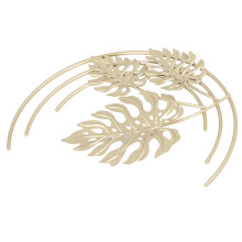 Gold Metal Wall Art Sculpture for Living Room Bedroom Office Home Decor 60cm