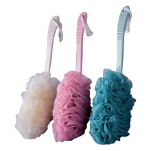 Shower Back Scrubber with Long Handle Reach, Soft Exfoliating Body Brush for Men and Women, 3 Pack