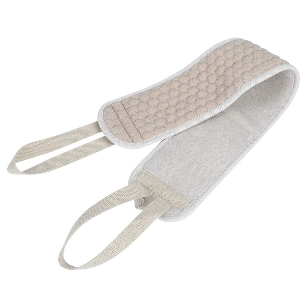 Back Scrubber for Shower DualSided Exfoliating Back Loofah with Ergonomic Handles for Men and Women