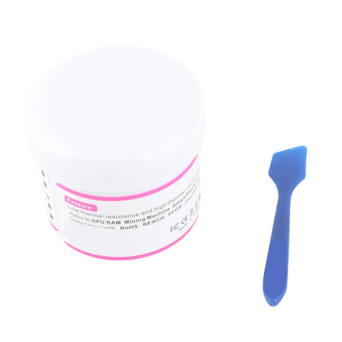 HY204 Pasta Termica in Silicone Rosa 300101/10mm per CPU e Raffreddamento PC 1