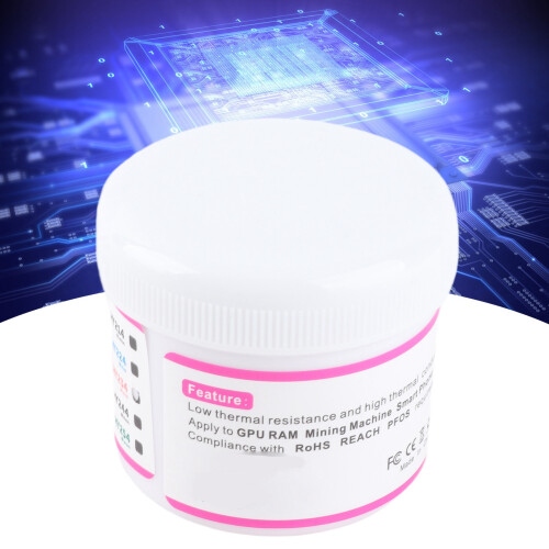 HY204 Pasta Termica in Silicone Rosa 300101/10mm per CPU e Raffreddamento PC 2