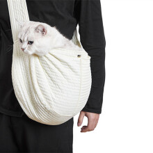 Outdoor-Hund-/Haustier-Schultertasche für Katzen/Hunde mit verstellbarem Schultergurt, S