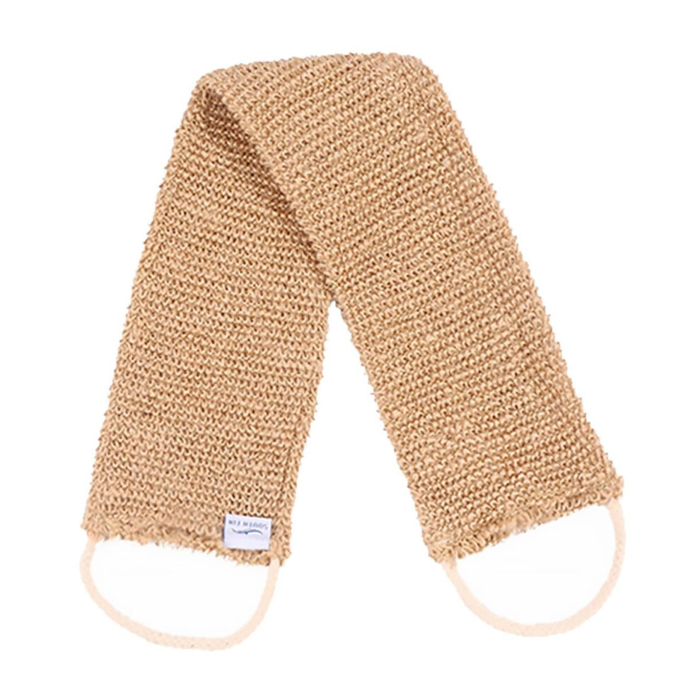 Exfoliating Back Scrubber Bath Towel with Long Strap Reach for Deep Cleaning and Travel Use