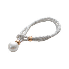 2pcs Woven Curtain Tiebacks with Beads, 49cm