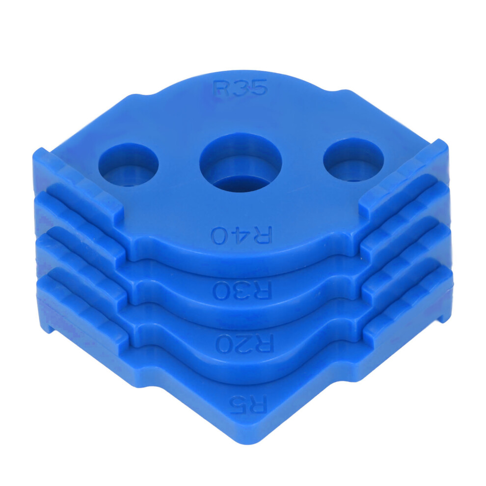 4 Pack ABS Radius Jig Router Template