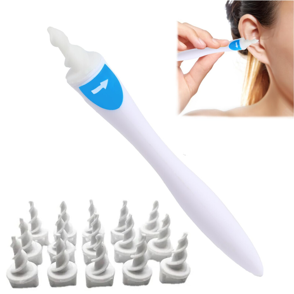 Ear Wax Removal Tool with Ergonomic Grip, Precise and Reusable Ear Cleaning Tool for Adults