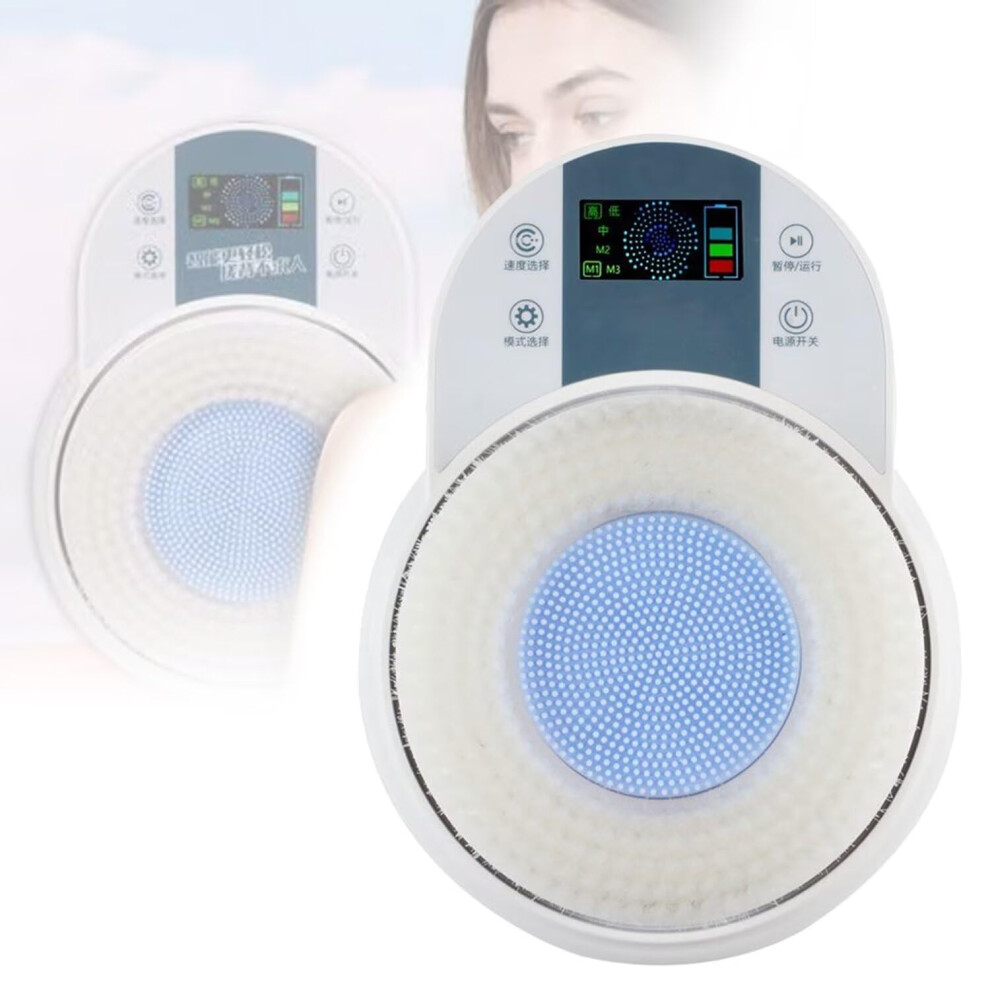 Electric Back Scrubber for Shower, Wall Mounted with Smart Sensor, 3Speed, Fast Charging, IPX5 Waterproof