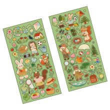PET Cartoon Scrapbooking Sticker Leuke decoratieve sticker-3