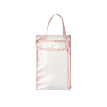 Space Saving Wall Mounted Tissue Storage Bag For Tissues-Pink