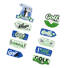 Panneau de Direction de fête sur le thème du Golf, ornement pour