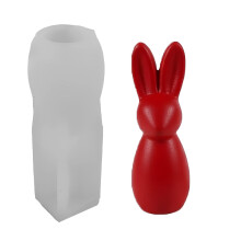 Easters Rabbits siliconen kaarsvorm voor-Jackrabbit