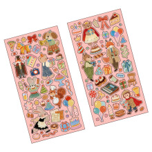 Cartoon Decorative Sticker Scrapbooking Supplies Waterproof-6