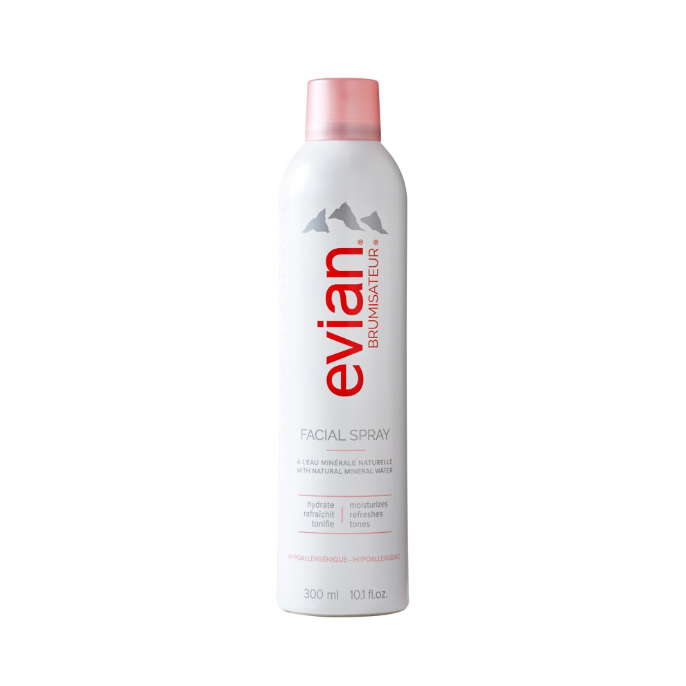 Hydrating Facial Mist 300ml Mineral Water Spray for Instant Skin Refresh and Deep Hydration
