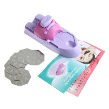 Nail Art Stamping Machine with Motorized Pattern Printing and Stamper Tool Set for DIY Manicure