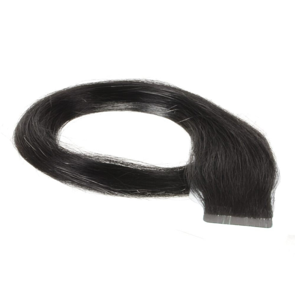 Remy Tape In Hair Extensions 60cm Human Hair 40pcs Skin Weft Seamless Natural Blending Long Straight