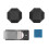 Aluminium Cue Chalk Clip 2 Layers Octagon 14