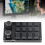 Mechanical Gaming Keypad 12 Keys & 2 Knobs Acrylic USB Compact OSU Keyboard 14
