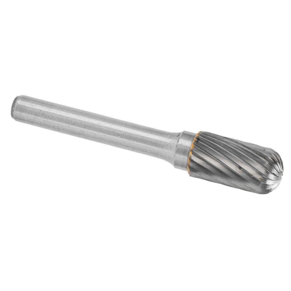 Single Cut Rotary Burr Bit Silver 7790334767610