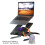 Foldable Laptop Stand with Cooling Fan, 9-Gear Adjustable, Black 13