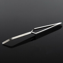 Precision Curved Nail Art Tweezer and Stainless Steel Nipper Set for Rhinestones and Acrylic Nails