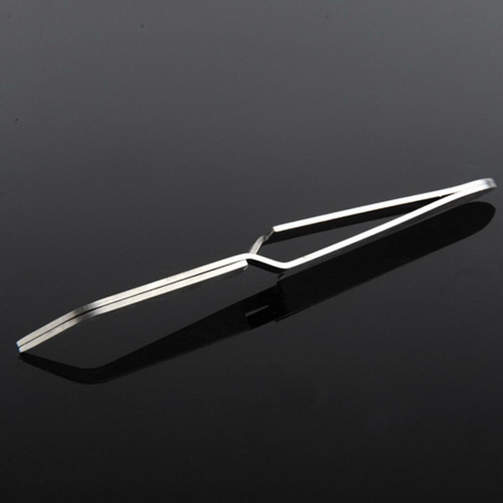 Precision Curved Nail Art Tweezer and Stainless Steel Nipper Set for Rhinestones and Acrylic Nails