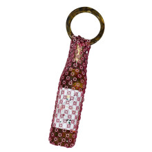 Multifunctional Crystal Storage Bag for Wine Bottles-rose red
