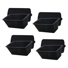 Mehrzweck-Eisblockformen aus Silikon für Küche und-Schwarz